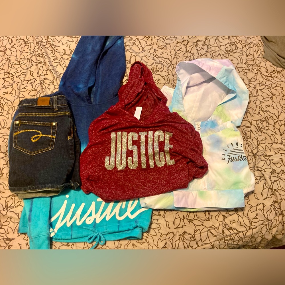 Size 12 justice girls lot
